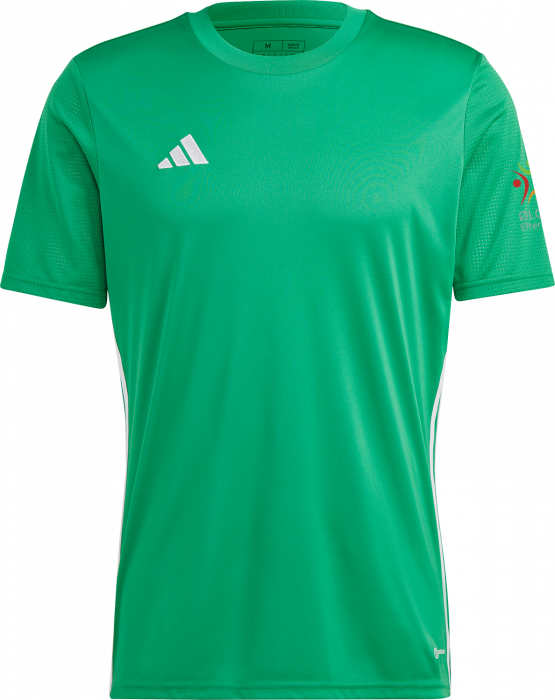 Adidas - Ølgod Sports T-Shirt - Grøn & hvid