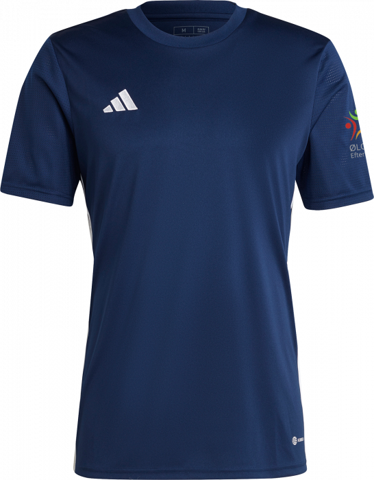 Adidas - Ølgod T-Shirt - Blu navy & bianco