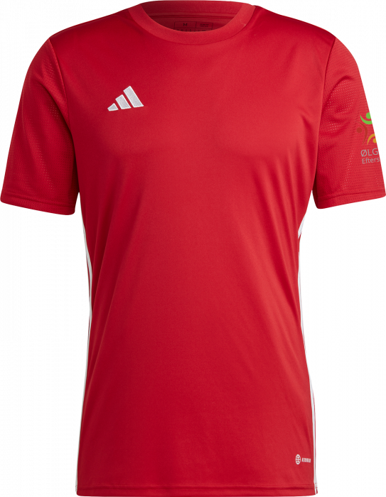 Adidas - Ølgod T-Shirt - Röd & vit