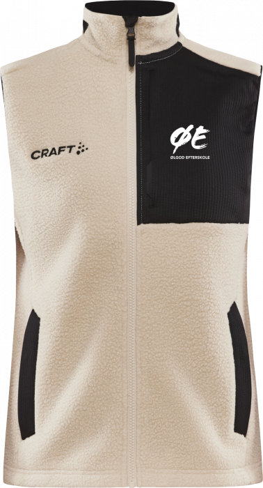 Craft - Ølgod Explore Fleece Vest Women - Ecro