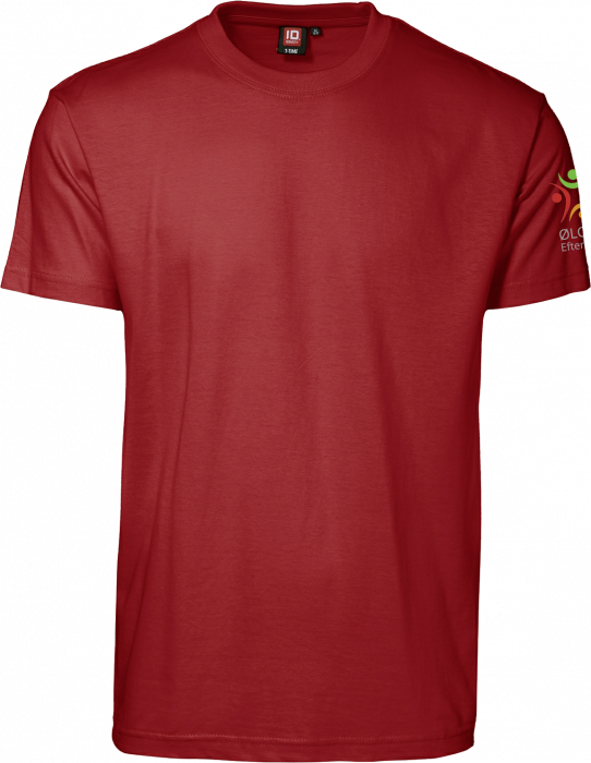 ID - Ølgod Bomulds T-Shirt - Rød
