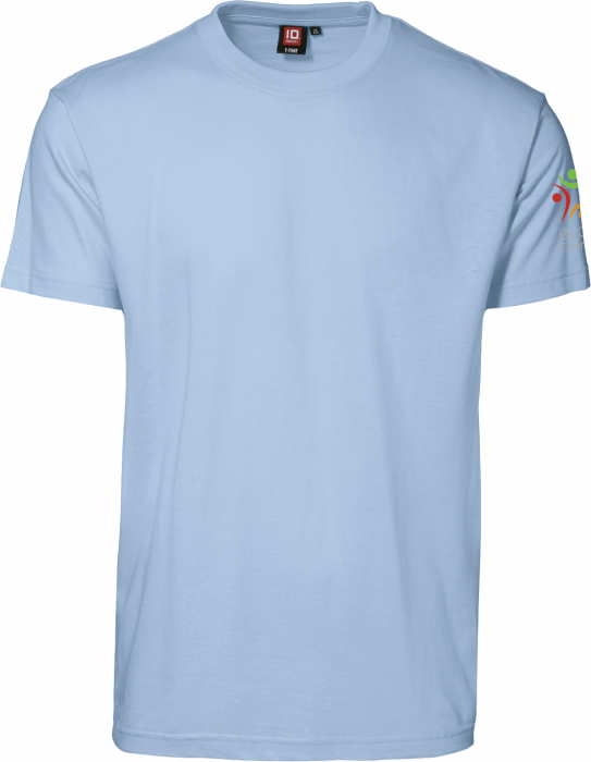ID - Ølgod Bomulds T-Shirt - Lys blå